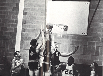 1967-68校男子篮球队
